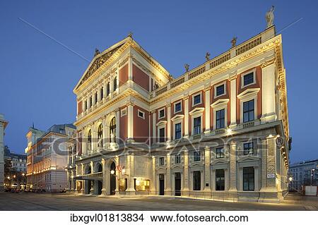 "Front side view, Musikverein concert hall, Vienna, Austria, Europe" View Large Photo Image Picture - "Front side view, Musikverein concert hall, Vienna, Austria, Europe". Fotosearch