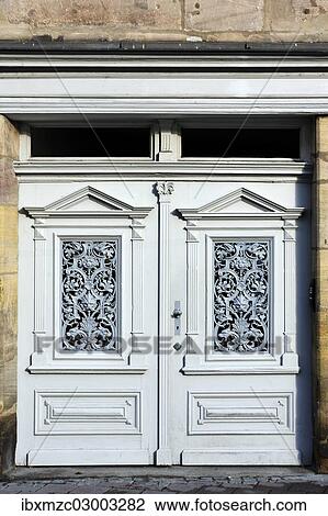 "Frontdoor of a town house dating from the 19th century, historic district, Fuerth, Middle Franconia, Bavaria, Germany, Europe" View Large Photo Image Stock Image - "Frontdoor of a town house dating from the 19th century, historic district, Fuerth, Middle Franconia, Bavaria, Germany, Europe". Fotosearch