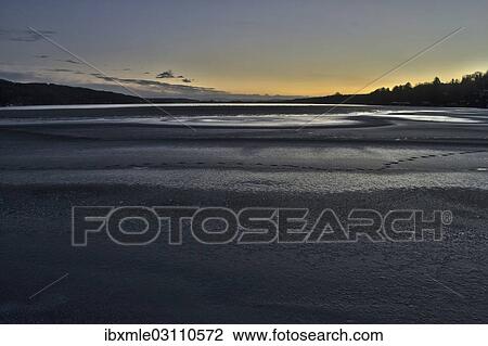 "Frozen lake just after sunset, Seefeld, Oberbayern, Bavaria, Germany, Europe" View Large Photo Image Stock Image - "Frozen lake just after sunset, Seefeld, Oberbayern, Bavaria, Germany, Europe". Fotosearch
