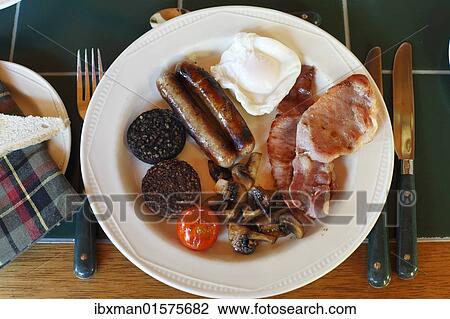 "Full Irish breakfast, The Old Presbytery Bed and Breakfast, Castletownbere, Beara Peninsula, County Cork, Ireland, British Isles, Europe" View Large Photo Image Stock Image - "Full Irish breakfast, The Old Presbytery Bed and Breakfast, Castletownbere, Beara Peninsula, County Cork, Ireland, British Isles, Europe". Fotosearch