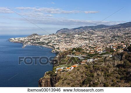 "Funchal cityscape, Palheiro Ferreiro, Funchal, Madeira, Portugal, Europe" View Large Photo Image Stock Photograph - "Funchal cityscape, Palheiro Ferreiro, Funchal, Madeira, Portugal, Europe". Fotosearch