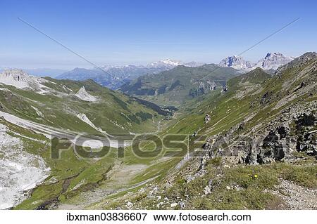"Gafital valley, Prattigau, Ratikon mountain range, Graubunden or Grisons, Switzerland, view from Gafierjoch on the border to Austria, Europe" View Large Photo Image Stock Photo - "Gafital valley, Prattigau, Ratikon mountain range, Graubunden or Grisons, Switzerland, view from Gafierjoch on the border to Austria, Europe". Fotosearch