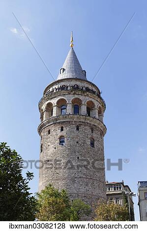 "Galata Tower, Galata, Karakoy, Beyoglu, Istanbul, Istanbul Province, Turkey, Asia" View Large Photo Image Stock Photo - "Galata Tower, Galata, Karakoy, Beyoglu, Istanbul, Istanbul Province, Turkey, Asia". Fotosearch