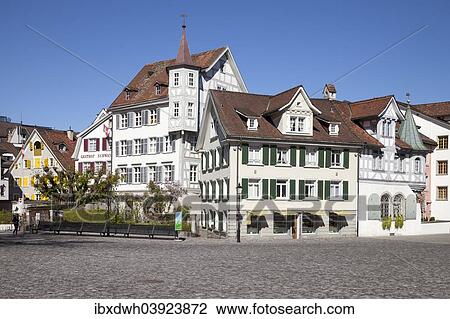 "Gallusplatz square in the old town, St. Gallen, Canton of St. Gallen, Switzerland, Europe" View Large Photo Image Stock Image - "Gallusplatz square in the old town, St. Gallen, Canton of St. Gallen, Switzerland, Europe". Fotosearch