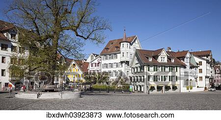 "Gallusplatz square in the old town, St. Gallen, Canton of St. Gallen, Switzerland, Europe" View Large Photo Image Stock Image - "Gallusplatz square in the old town, St. Gallen, Canton of St. Gallen, Switzerland, Europe". Fotosearch