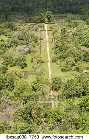 "Gardens from above, Sigiriya or Lion Rock Fortress, Sri Lanka, Asia" View Large Photo Image Stock Image - "Gardens from above, Sigiriya or Lion Rock Fortress, Sri Lanka, Asia". Fotosearch