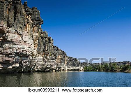 "Geikie Gorge, Kimberley, Western Australia" View Large Photo Image Stock Image - "Geikie Gorge, Kimberley, Western Australia". Fotosearch