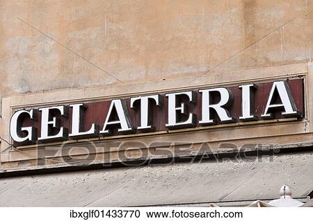 "Gelateria, ice cream parlour, Lucca, Tuscany, Italy, Europe" View Large Photo Image Stock Image - "Gelateria, ice cream parlour, Lucca, Tuscany, Italy, Europe". Fotosearch