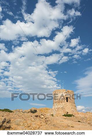 "Genoese tower with clouds, Gulf of Porto, Corsica, France, Europe" View Large Photo Image Stock Photo - "Genoese tower with clouds, Gulf of Porto, Corsica, France, Europe". Fotosearch