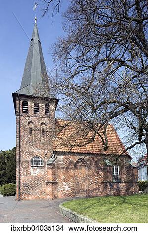 Picture - "Gertrudenkapelle church, Oldenburg, Lower Saxony, Germany, Europe". Fotosearch