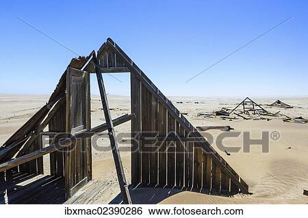 "Ghost Town of Holsazia, Namib Desert, Namib-Naukluft National Park, Namibia, Africa" View Large Photo Image Stock Photograph - "Ghost Town of Holsazia, Namib Desert, Namib-Naukluft National Park, Namibia, Africa". Fotosearch