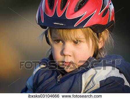 "Girl, 4, wearing a bicycle helmet, portrait, Crailsheim, Hohenlohe, Baden-Wurttemberg, Germany, Europe" View Large Photo Image Stock Photograph - "Girl, 4, wearing a bicycle helmet, portrait, Crailsheim, Hohenlohe, Baden-Wurttemberg, Germany, Europe". Fotosearch