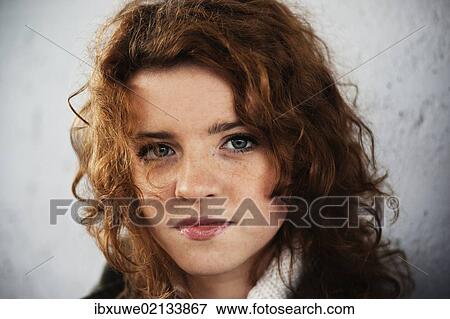 "Girl with a serious expression, portrait" View Large Photo Image Stock Photo - "Girl with a serious expression, portrait". Fotosearch