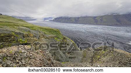 "Glacier tongue of Skaftafellsjoekull glacier, Skaftafell, Iceland, Europe" View Large Photo Image Stock Image - "Glacier tongue of Skaftafellsjoekull glacier, Skaftafell, Iceland, Europe". Fotosearch