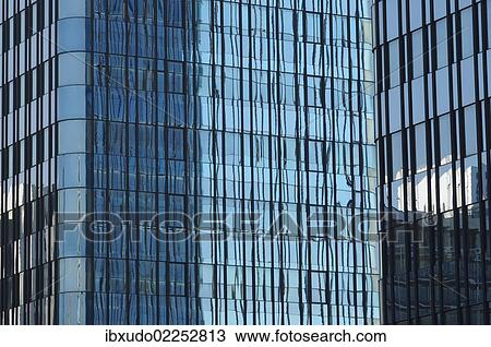 "Glass facade of an office building in Frankfurt am Main, Hesse, Germany, Europe" View Large Photo Image Stock Image - "Glass facade of an office building in Frankfurt am Main, Hesse, Germany, Europe". Fotosearch