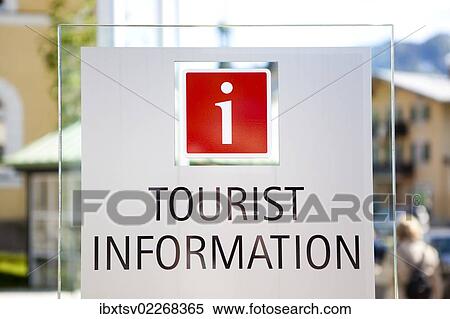 "Glass sign """"Tourist Information""""" View Large Photo Image Stock Photography - "Glass sign """"Tourist Information""""". Fotosearch