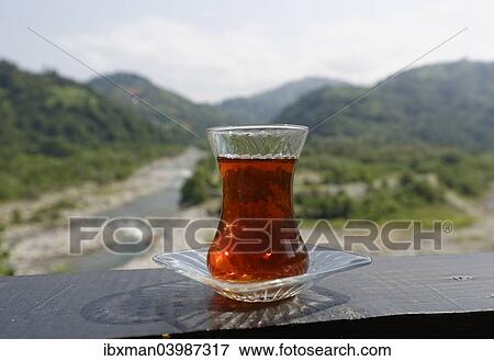 "Glass with tea, Firtina Valley, Rize Province, Pontic Mountains, Black Sea Region, Turkey, Asia" View Large Photo Image Stock Photo - "Glass with tea, Firtina Valley, Rize Province, Pontic Mountains, Black Sea Region, Turkey, Asia". Fotosearch