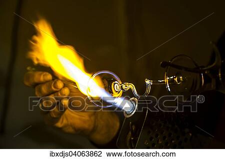 "Glassblower at work, Staufen im Breisgau, Baden-Wurttemberg, Germany, Europe" View Large Photo Image Stock Image - "Glassblower at work, Staufen im Breisgau, Baden-Wurttemberg, Germany, Europe". Fotosearch