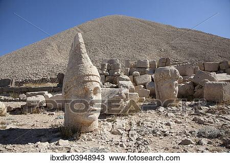 "God thrones and gods' heads, Mount Nemrut, sanctuary and tomb, Southeastern Anatolia Region, Turkey, Asia" View Large Photo Image Stock Image - "God thrones and gods' heads, Mount Nemrut, sanctuary and tomb, Southeastern Anatolia Region, Turkey, Asia". Fotosearch