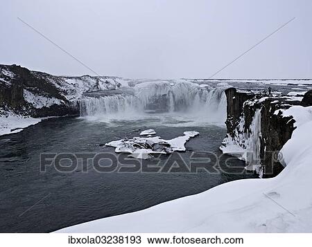 "Godafoss waterfall, Gemeinde Pingeyjarsveit, North Iceland, Iceland, Europe" View Large Photo Image Stock Image - "Godafoss waterfall, Gemeinde Pingeyjarsveit, North Iceland, Iceland, Europe". Fotosearch