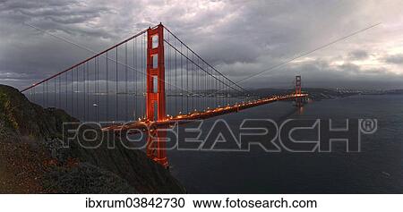 "Golden Gate Bridge with storm clouds, San Francisco, California, United States, North America" View Large Photo Image Stock Image - "Golden Gate Bridge with storm clouds, San Francisco, California, United States, North America". Fotosearch