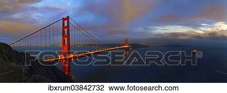 "Golden Gate Bridge with storm clouds, San Francisco, California, United States, North America" View Large Photo Image Stock Image - "Golden Gate Bridge with storm clouds, San Francisco, California, United States, North America". Fotosearch