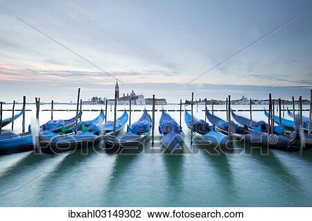 "Gondolas and San Giorgio Maggiore at back, from St. Mark's Square, Venice, Venezien, Italy, Europe" View Large Photo Image Stock Image - "Gondolas and San Giorgio Maggiore at back, from St. Mark's Square, Venice, Venezien, Italy, Europe". Fotosearch