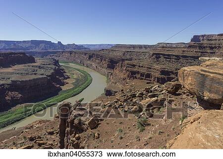 "Gooseneck Overlook and the Colorado River, Island in the Sky, Canyonlands National Park, Moab, Utah, United States, North America" View Large Photo Image Stock Image - "Gooseneck Overlook and the Colorado River, Island in the Sky, Canyonlands National Park, Moab, Utah, United States, North America". Fotosearch