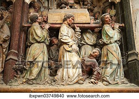 "Gothic sculptures, 1530, depicting scenes from the life of St Firmin, Amiens Cathedral, Notre Dame d'Amiens, UNESCO World Heritage Site, Amiens, France, Europe" View Large Photo Image Stock Image - "Gothic sculptures, 1530, depicting scenes from the life of St Firmin, Amiens Cathedral, Notre Dame d'Amiens, UNESCO World Heritage Site, Amiens, France, Europe". Fotosearch