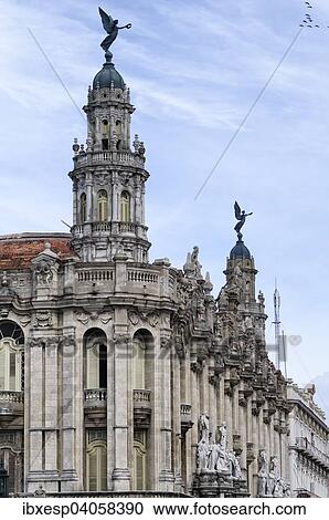 "Gran Teatro de La Habana, Great Theatre of Havana, Centro Habana, Havana, Ciudad de La Habana, Cuba, North America" View Large Photo Image Stock Image - "Gran Teatro de La Habana, Great Theatre of Havana, Centro Habana, Havana, Ciudad de La Habana, Cuba, North America". Fotosearch