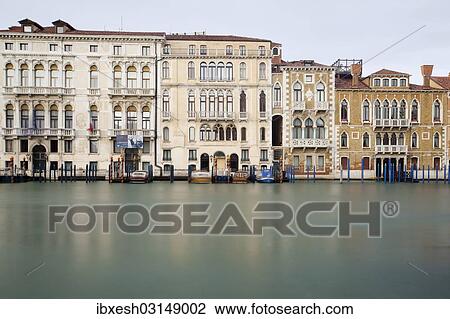 "Grand Canal, Canal Grande at dusk, Venice, Venezien, Italy, Europe" View Large Photo Image Stock Image - "Grand Canal, Canal Grande at dusk, Venice, Venezien, Italy, Europe". Fotosearch