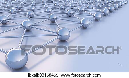 "Grid of spheres, 3D illustration" View Large Photo Image Stock Photography - "Grid of spheres, 3D illustration". Fotosearch