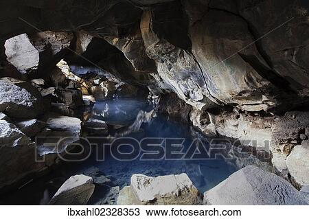 "Grjotagja cave, Myvatn, North Iceland, Iceland, Europe" View Large Photo Image Stock Image - "Grjotagja cave, Myvatn, North Iceland, Iceland, Europe". Fotosearch