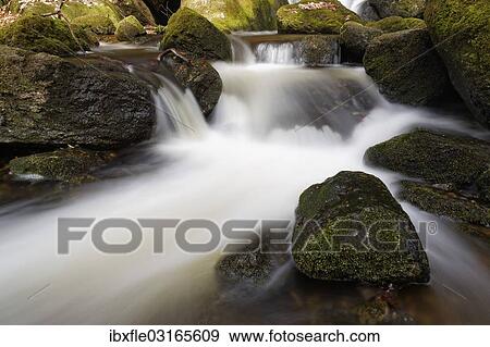 Stock Photo - "Grosse Ysper River in Ysperklamm gorge, Yspertal, Waldviertel, Lower Austria, Austria, Europe". Fotosearch