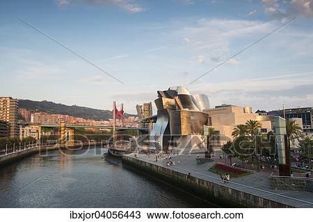 "Guggenheim Museum Bilbao, by Frank Gehry, Nervion River, Bilbao, Basque Country, Biscay Province, Spain, Europe" View Large Photo Image Stock Image - "Guggenheim Museum Bilbao, by Frank Gehry, Nervion River, Bilbao, Basque Country, Biscay Province, Spain, Europe". Fotosearch