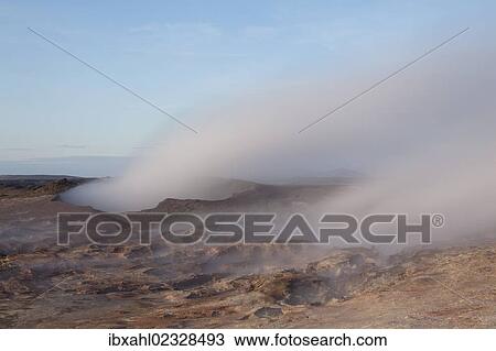 "Gunnuvher geothermal area, Reykjanes Peninsula, South Iceland, iceland, Europe" View Large Photo Image Stock Image - "Gunnuvher geothermal area, Reykjanes Peninsula, South Iceland, iceland, Europe". Fotosearch