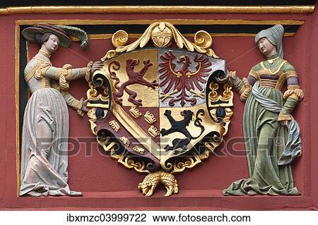 "Habsburg coat of arms at the Historisches Kaufhaus, historical department store, 1520, Freiburg, Baden-Wurttemberg, Germany, Europe" View Large Photo Image Stock Image - "Habsburg coat of arms at the Historisches Kaufhaus, historical department store, 1520, Freiburg, Baden-Wurttemberg, Germany, Europe". Fotosearch