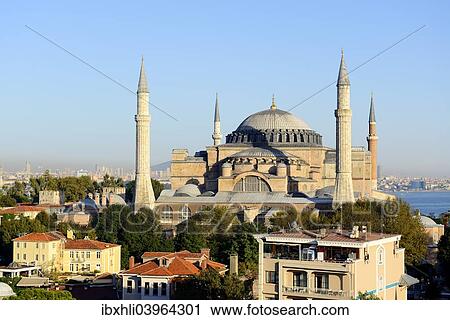 "Hagia Sophia, Ayasofya, UNESCO World Heritage Site, European side, Istanbul, Turkey, Asia" View Large Photo Image Stock Image - "Hagia Sophia, Ayasofya, UNESCO World Heritage Site, European side, Istanbul, Turkey, Asia". Fotosearch