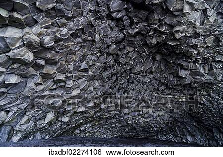 "Halsanefshellir cave with basalt formations, Reynisfjara beach at Vik i Myrdal, South Coast, Iceland, Europe" View Large Photo Image Stock Photograph - "Halsanefshellir cave with basalt formations, Reynisfjara beach at Vik i Myrdal, South Coast, Iceland, Europe". Fotosearch