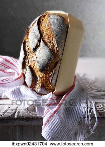 "Hand-made organic bread loaf from Yorkshire, with crust" View Large Photo Image Picture - "Hand-made organic bread loaf from Yorkshire, with crust". Fotosearch