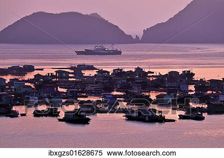 "Harbour of Cat Ba, Halong Bay, Vietnam, Southeast Asia, Asia" View Large Photo Image Stock Photography - "Harbour of Cat Ba, Halong Bay, Vietnam, Southeast Asia, Asia". Fotosearch