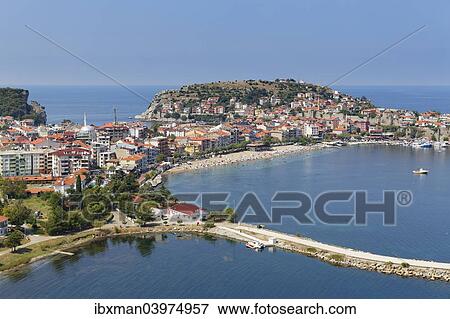 "Harbour town of Amasra, Bartin Province, coast of the Black Sea, Black Sea Region, Turkey, Asia" View Large Photo Image Stock Photo - "Harbour town of Amasra, Bartin Province, coast of the Black Sea, Black Sea Region, Turkey, Asia". Fotosearch