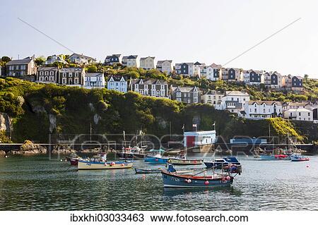 "Harbour with fishing boats, Mevagissey, Cornwall, England, United Kingdom, Europe" View Large Photo Image Stock Image - "Harbour with fishing boats, Mevagissey, Cornwall, England, United Kingdom, Europe". Fotosearch