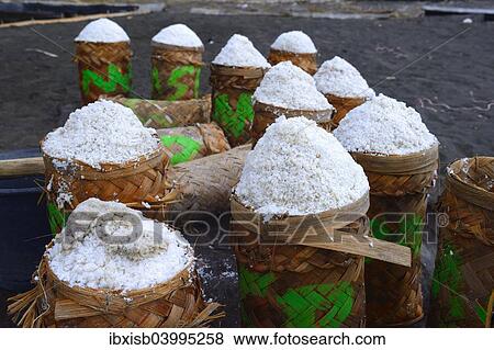 Harvested Sea Salt, Packed To Dry, Known As Fleur De Sel 