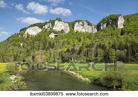 "Hausener Zinnen peaks, Hausen im Tal, Upper Danube Valley, Baden-Wurttemberg, Germany, Europe" View Large Photo Image Stock Photography - "Hausener Zinnen peaks, Hausen im Tal, Upper Danube Valley, Baden-Wurttemberg, Germany, Europe". Fotosearch