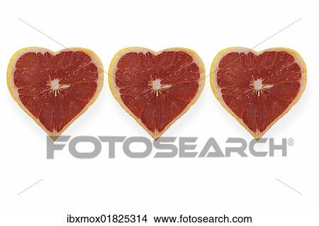 Heart-shaped grapefruits View Large Photo Image Picture - Heart-shaped grapefruits. Fotosearch