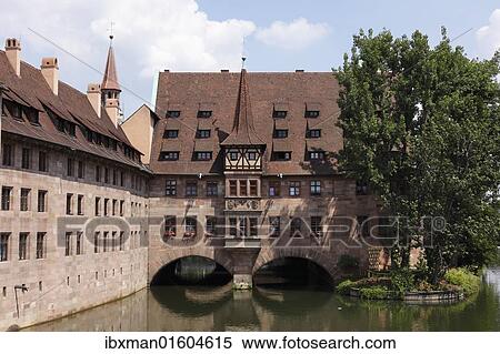 "Heilig-Geist-Spital building, Pegnitz River, Nuremberg, Middle Franconia, Franconia, Bavaria, Germany, Europe" View Large Photo Image Stock Photography - "Heilig-Geist-Spital building, Pegnitz River, Nuremberg, Middle Franconia, Franconia, Bavaria, Germany, Europe". Fotosearch