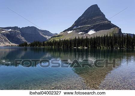 "Hidden Lake with Bearhat Mountains, Glacier National Park, Montana, United States, North America" View Large Photo Image Stock Photo - "Hidden Lake with Bearhat Mountains, Glacier National Park, Montana, United States, North America". Fotosearch