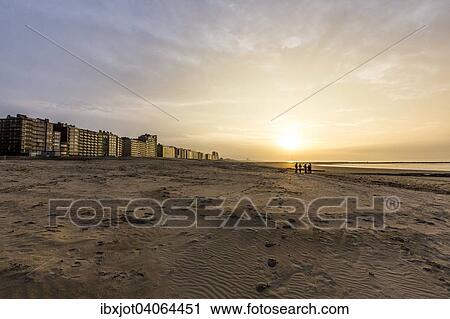 "High-rise buildings on the beach in the coastal town of Nieuwpoort, Flanders, Belgium, Europe" View Large Photo Image Stock Image - "High-rise buildings on the beach in the coastal town of Nieuwpoort, Flanders, Belgium, Europe". Fotosearch