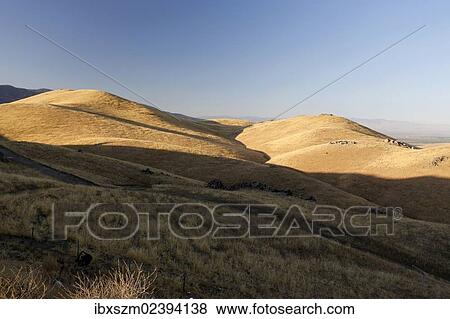 "Hills in the evening light, Bakersfield, California, USA" View Large Photo Image Stock Photo - "Hills in the evening light, Bakersfield, California, USA". Fotosearch